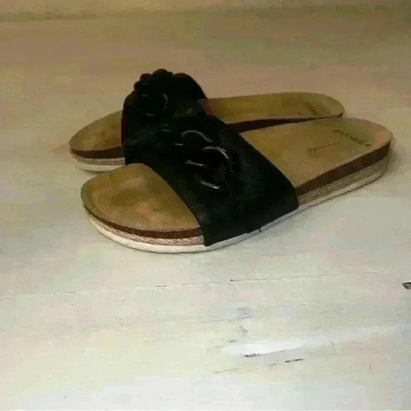 Frankie4 Quinn Slide Sandal black size 6 - Picture 6 of 12